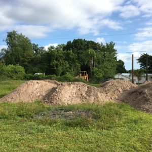 On site for Saint Cloud Project. Dirt to be leveled